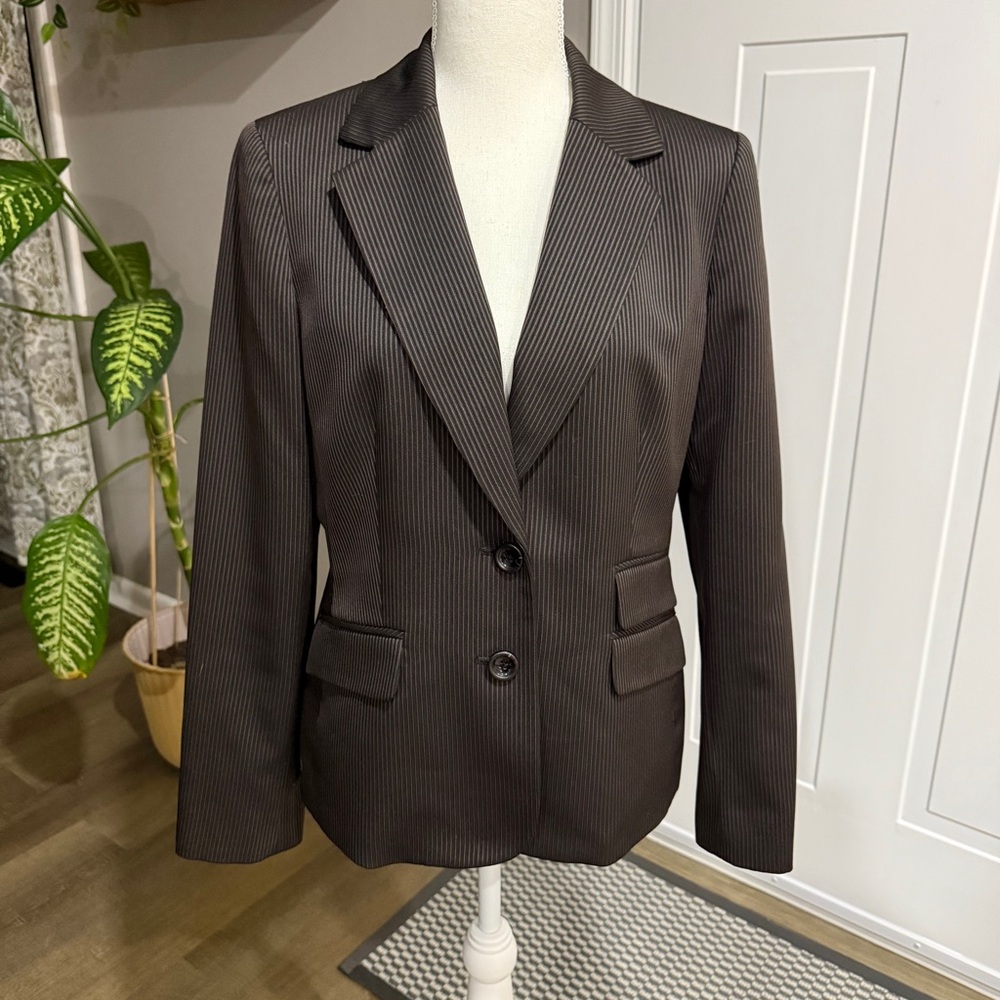 Jones New York Women’s Classic Stylish Brown Women's Blazer Sz. 10